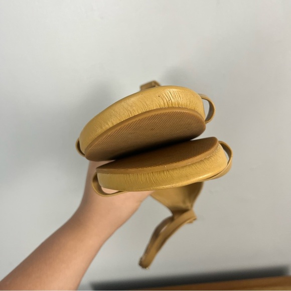 Secra poppy high arch leather sandals in camel tan size 10 - Picture 11 of 12